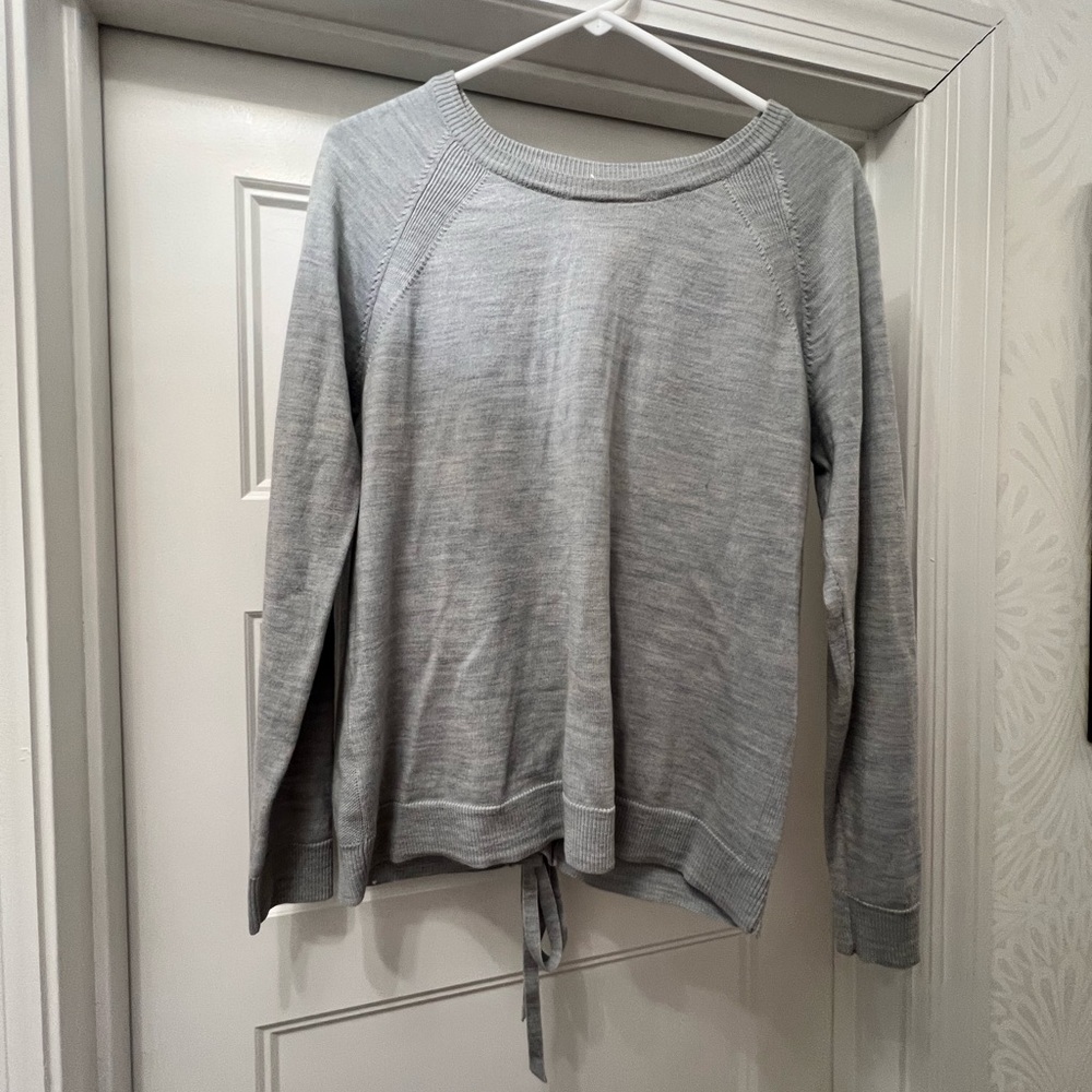 lululemon athletica Gray Sweatshirt